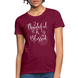Women's T-Shirt - burgundy