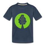 Toddler Premium Organic T-Shirt - navy