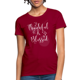 Women's T-Shirt - dark red