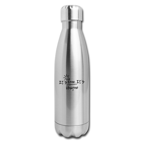Insulated Stainless Steel Water/ Tea / Coffee Bottle - silver