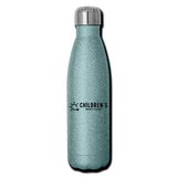 Insulated Stainless Steel Water/ Tea / Coffee Bottle - turquoise glitter
