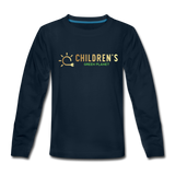 Kids' Premium Long Sleeve T-Shirt - deep navy